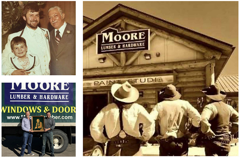 Historic Moore Lumber Photo