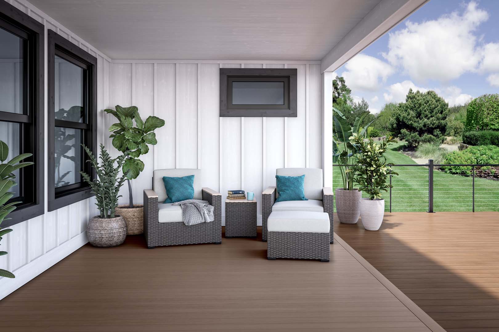 Deckorators® Porch Flooring Made with Surestone® Technology